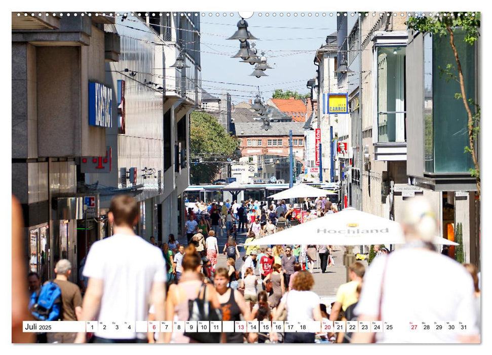 Ein Blick auf Darmstadt vom Frankfurter Taxifahrer Petrus Bodenstaff (CALVENDO Premium Wandkalender 2025)