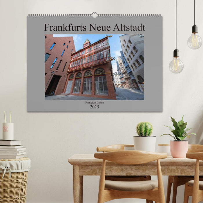 Frankfurts Neue Altstadt (CALVENDO Wandkalender 2025)