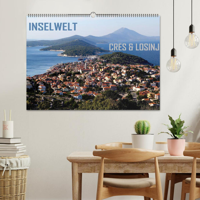 Inselwelt Cres & Losinj (CALVENDO Wandkalender 2025)