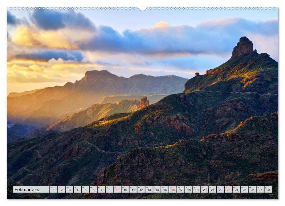 Kanarische Inseln - Vulkanische Naturschönheiten (CALVENDO Premium Wandkalender 2025)
