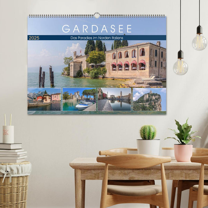 Gardasee, das Paradies im Norden Italiens (CALVENDO Wandkalender 2025)