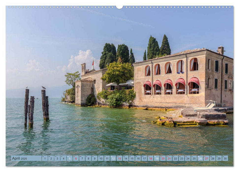 Gardasee, das Paradies im Norden Italiens (CALVENDO Wandkalender 2025)