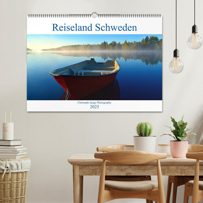 Reiseland Schweden (CALVENDO Wandkalender 2025)