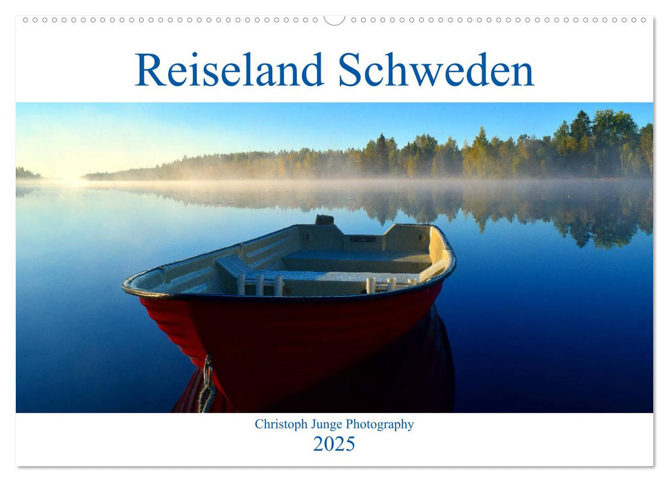 Reiseland Schweden (CALVENDO Wandkalender 2025)