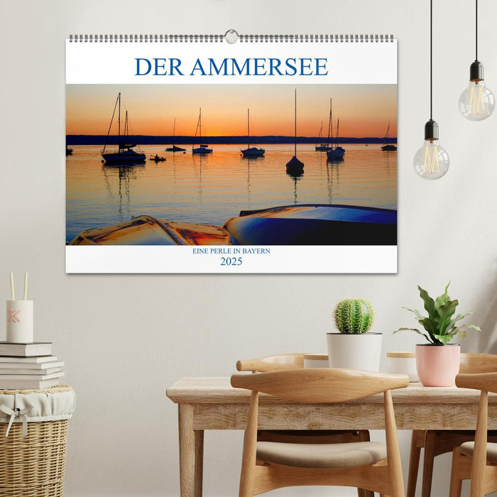 Der Ammersee (CALVENDO Wandkalender 2025)