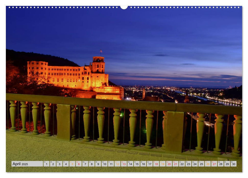 Kurpfälzer Nächte (CALVENDO Wandkalender 2025)