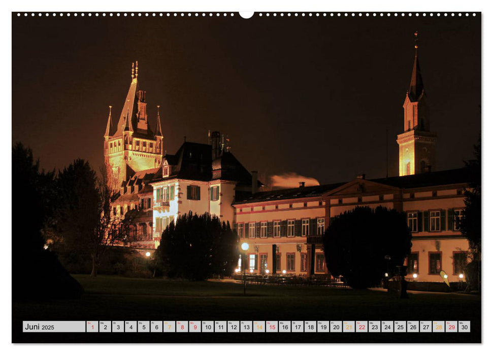 Kurpfälzer Nächte (CALVENDO Wandkalender 2025)