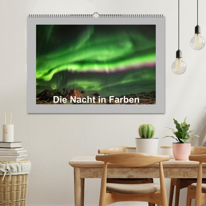 Die Nacht in Farben (CALVENDO Wandkalender 2025)