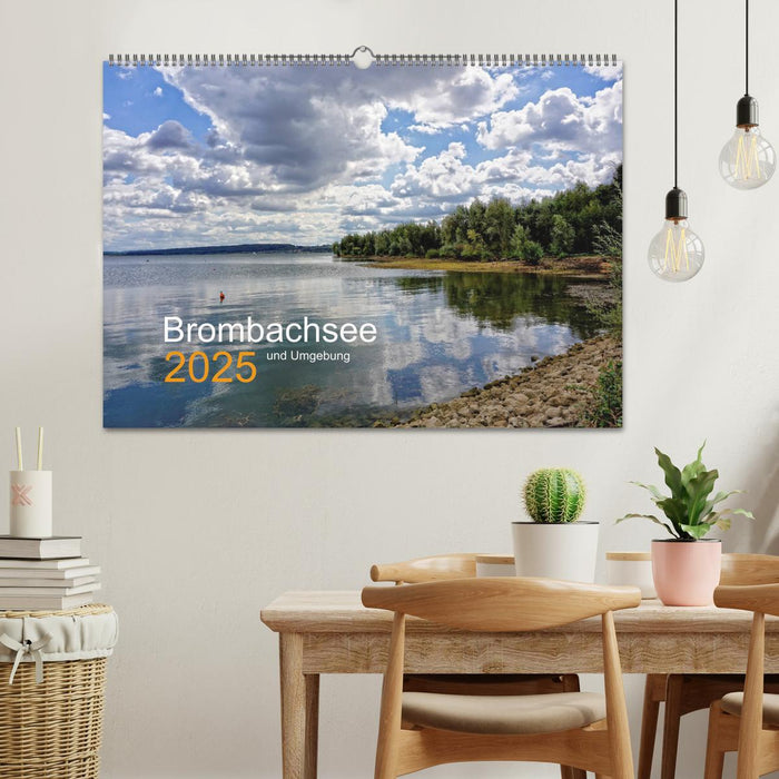 Brombachsee und Umgebung (CALVENDO Wandkalender 2025)