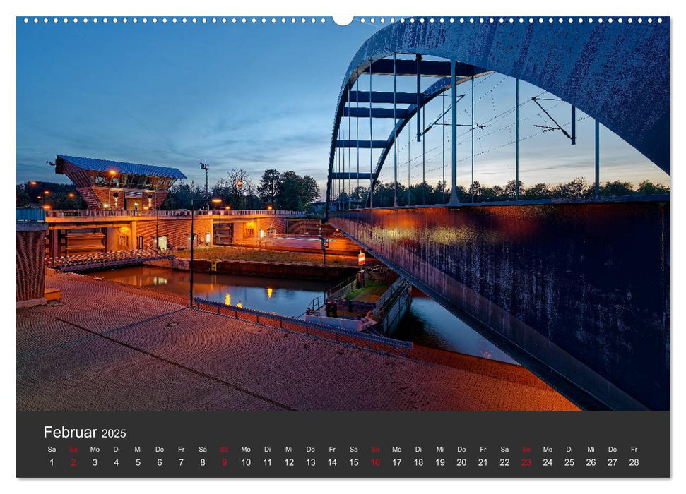 Münster mit Licht (CALVENDO Wandkalender 2025)