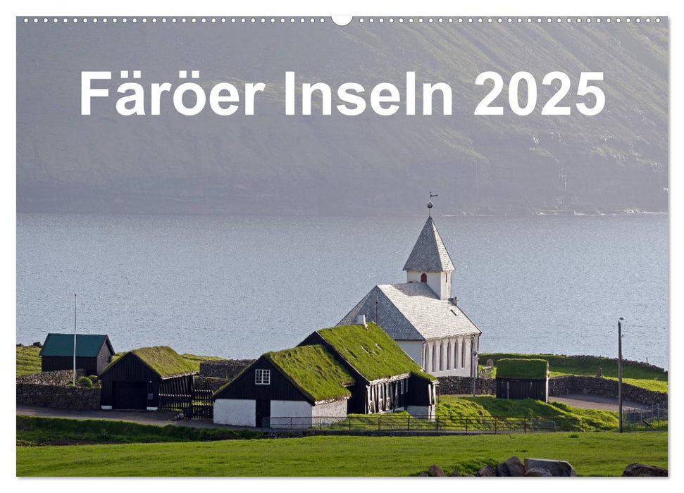 Färöer Inseln 2025 (CALVENDO Wandkalender 2025)