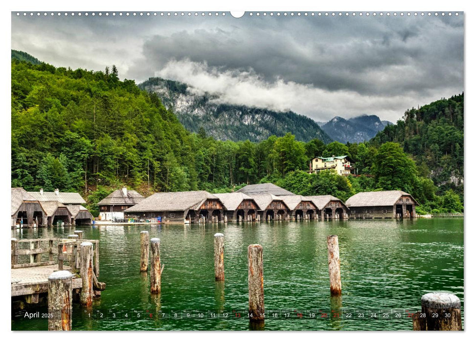 Königssee - Berchtesgadener Land (CALVENDO Premium Wandkalender 2025)