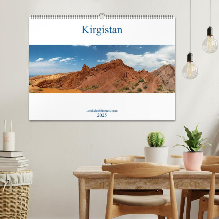 Kirgistan - Landschaftsimpressionen (CALVENDO Wandkalender 2025)