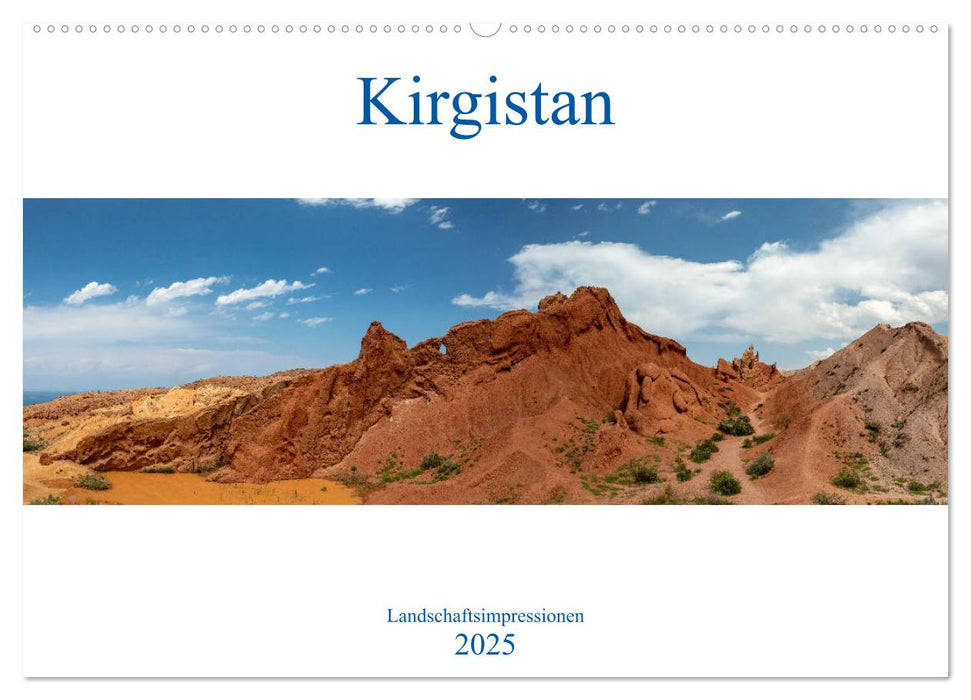 Kirgistan - Landschaftsimpressionen (CALVENDO Wandkalender 2025)