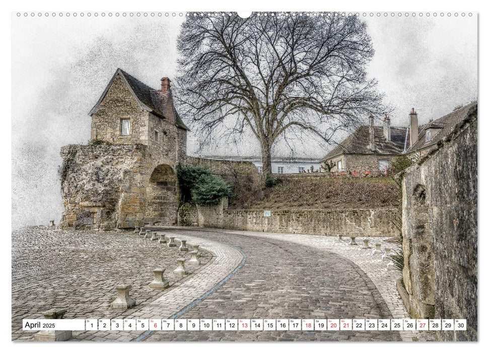 Mysteriöses Frankreich (CALVENDO Wandkalender 2025)