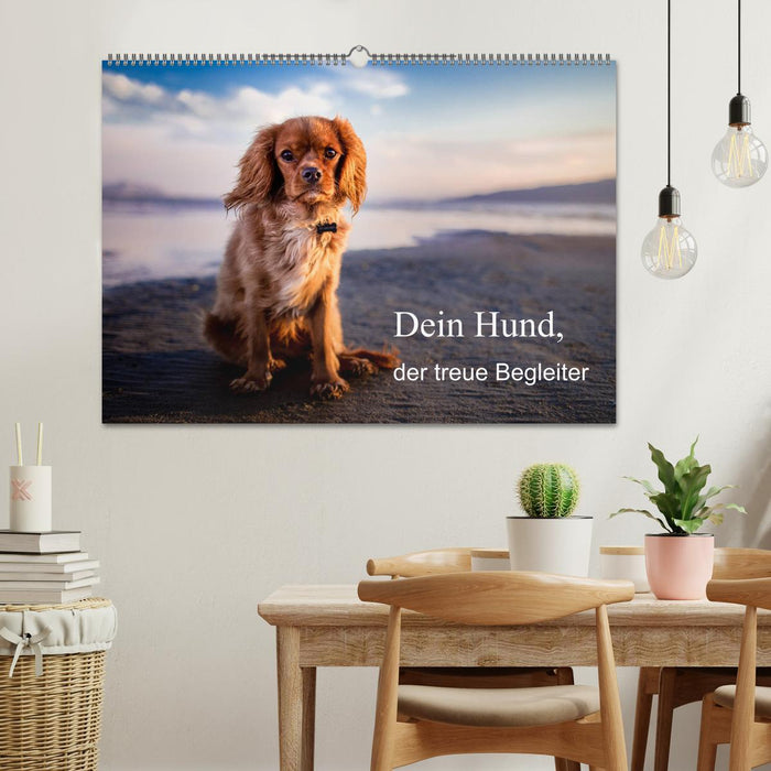 Dein Hund der treue Begleiter (CALVENDO Wandkalender 2025)