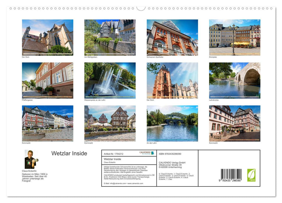 Wetzlar Inside (CALVENDO Premium Wandkalender 2025)