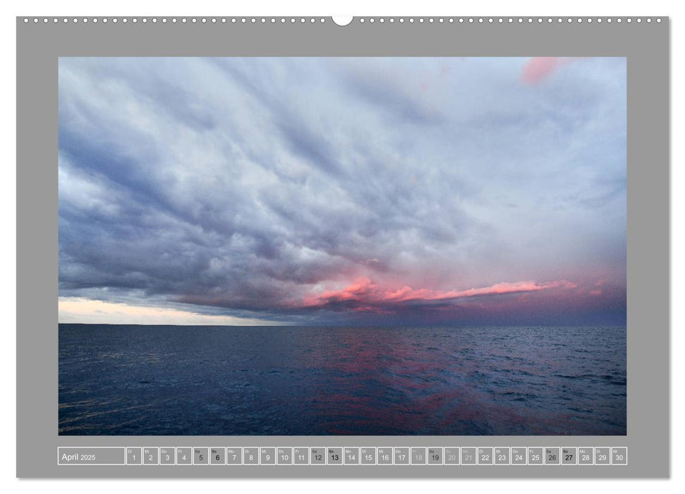 Nur Himmel und Meer (CALVENDO Premium Wandkalender 2025)