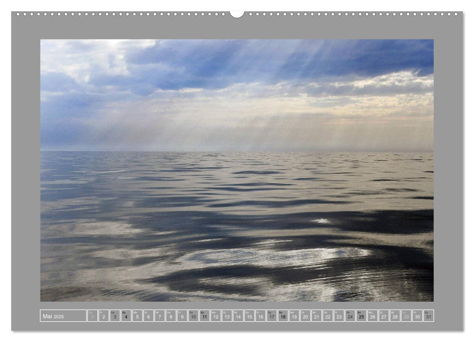 Nur Himmel und Meer (CALVENDO Premium Wandkalender 2025)