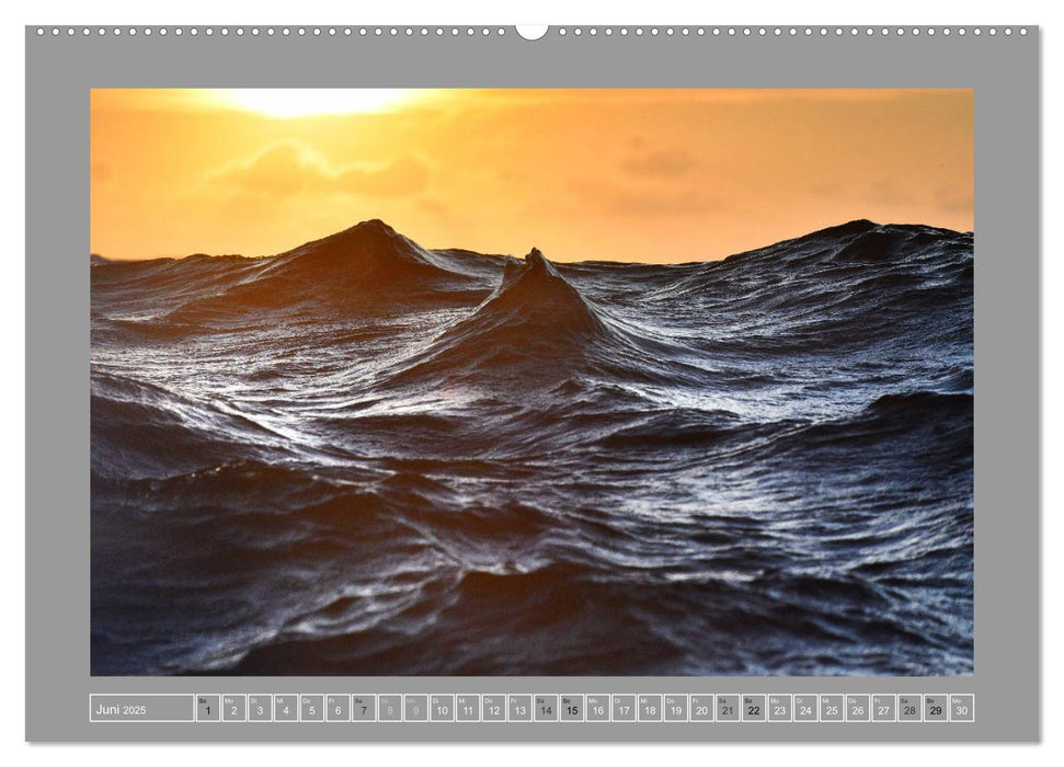 Nur Himmel und Meer (CALVENDO Premium Wandkalender 2025)