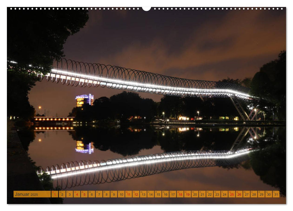 RUHRPOTT LICHTER (CALVENDO Premium Wandkalender 2025)