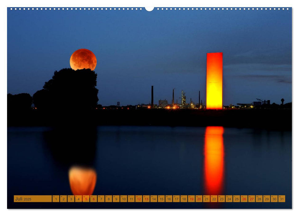 RUHRPOTT LICHTER (CALVENDO Premium Wandkalender 2025)