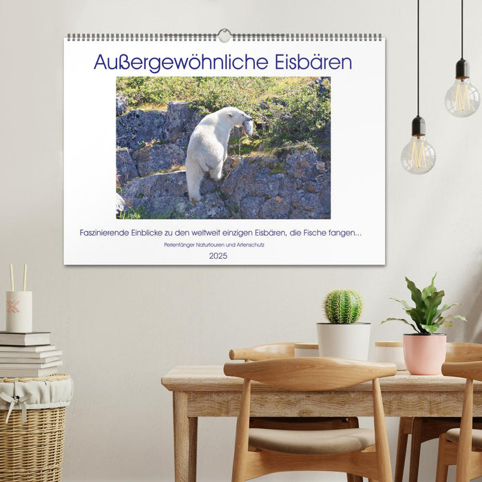 Das Leben der etwas "anderen" Eisbären! (CALVENDO Wandkalender 2025)