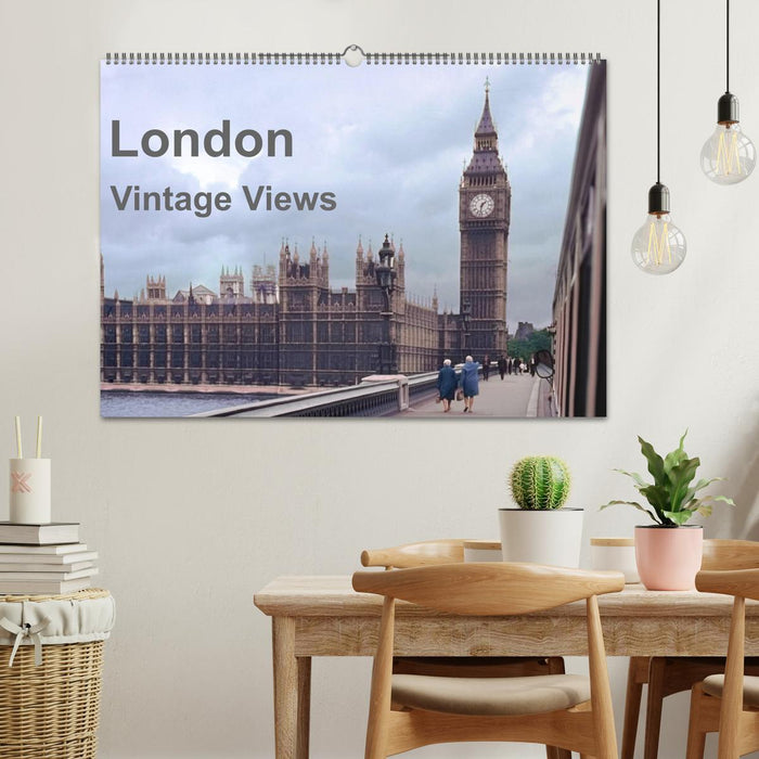 London - Vintage Views (CALVENDO Wandkalender 2025)