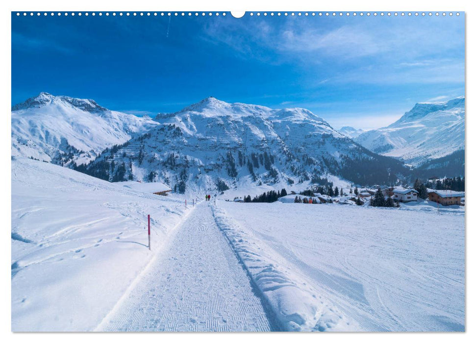 Lech am Arlberg - Winterzauber für das ganze Jahr (CALVENDO Premium Wandkalender 2025)