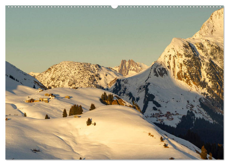 Lech am Arlberg - Winterzauber für das ganze Jahr (CALVENDO Premium Wandkalender 2025)