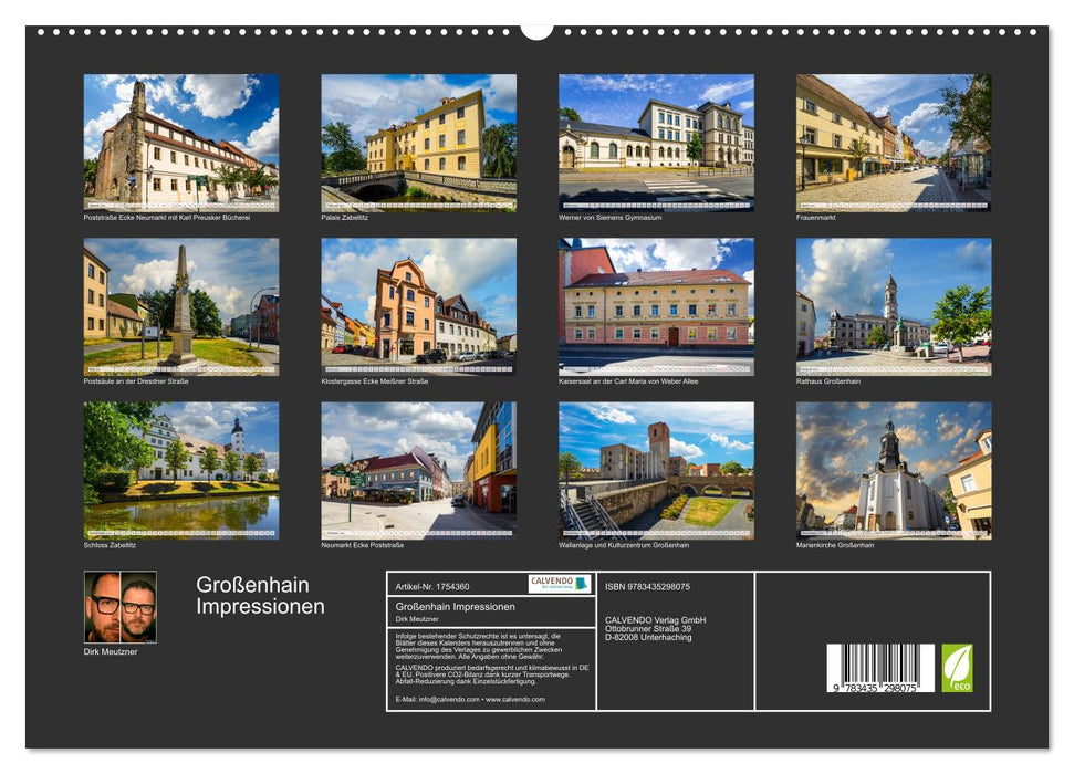 Großenhain Impressionen (CALVENDO Premium Wandkalender 2025)