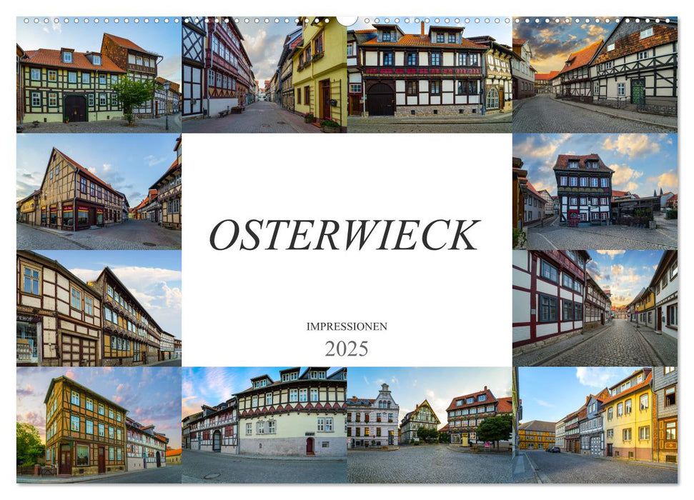 Osterwieck Impressionen (CALVENDO Wandkalender 2025)