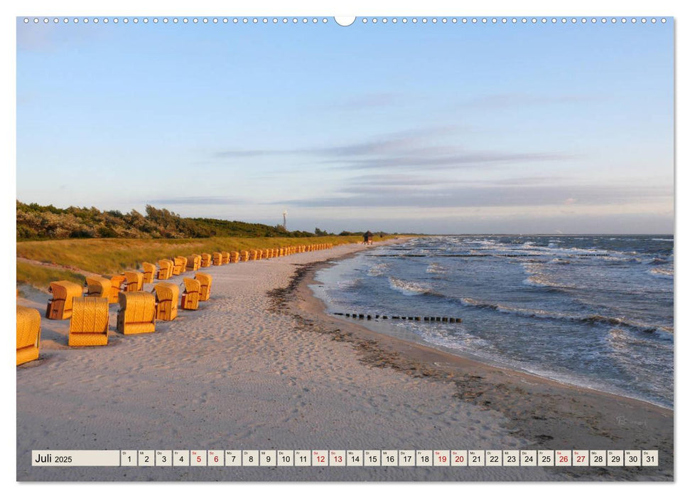 Ostseebad Wustrow Küstenimpressionen (CALVENDO Premium Wandkalender 2025)