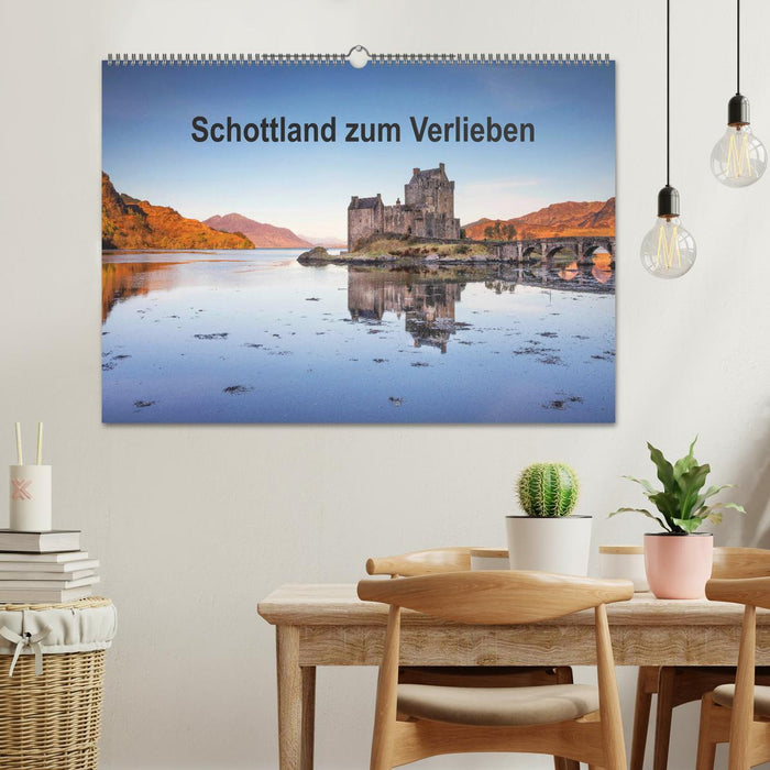 Schottland zum Verlieben (CALVENDO Wandkalender 2025)