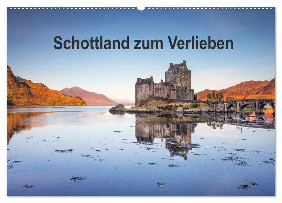 Schottland zum Verlieben (CALVENDO Wandkalender 2025)