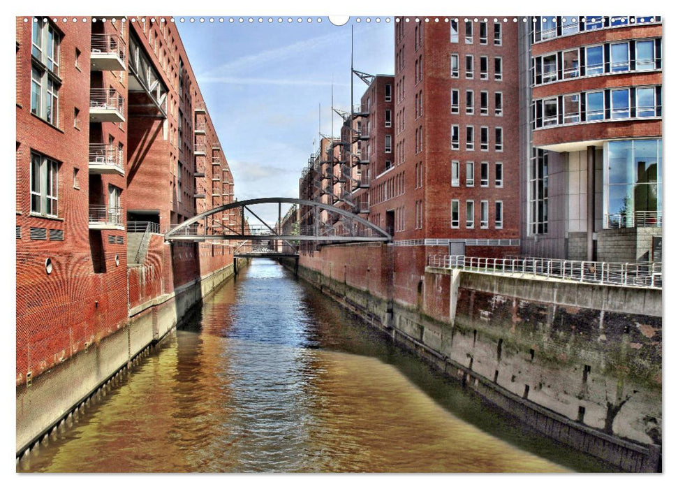 Hamburg - Ein Tag in der Speicherstadt (CALVENDO Premium Wandkalender 2025)