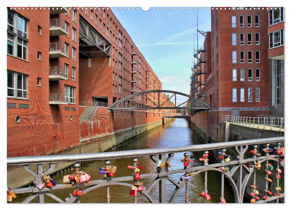 Hamburg - Ein Tag in der Speicherstadt (CALVENDO Premium Wandkalender 2025)