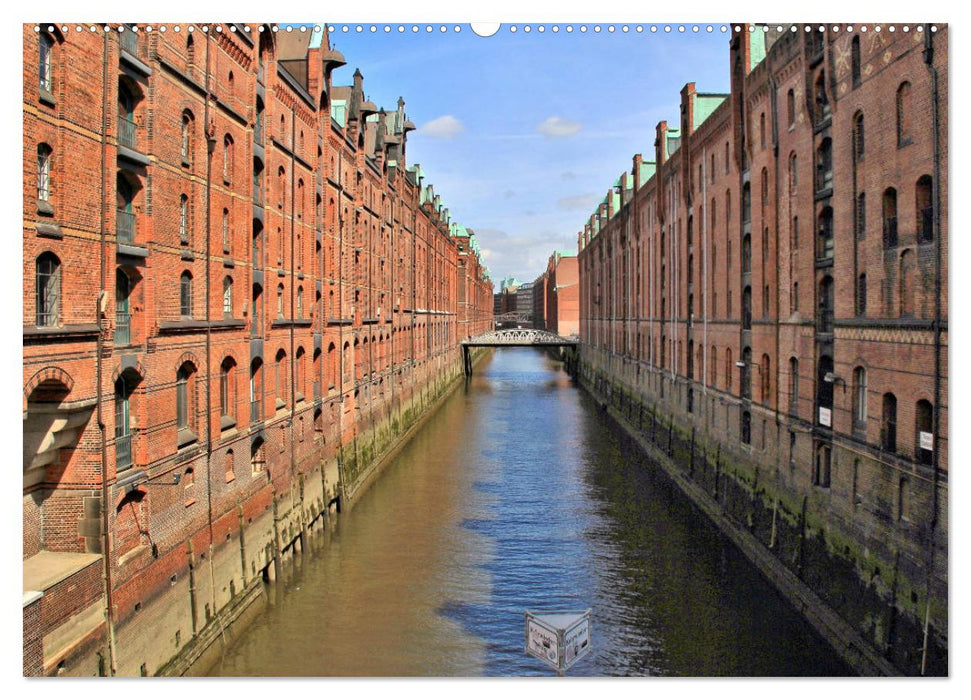 Hamburg - Ein Tag in der Speicherstadt (CALVENDO Premium Wandkalender 2025)