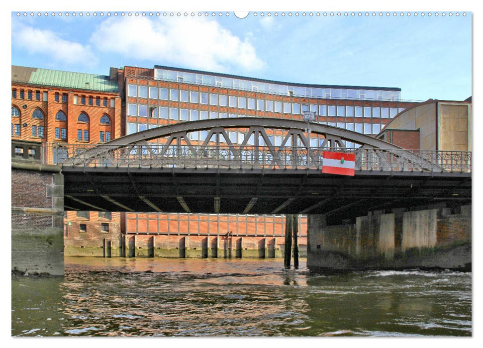 Hamburg - Ein Tag in der Speicherstadt (CALVENDO Premium Wandkalender 2025)