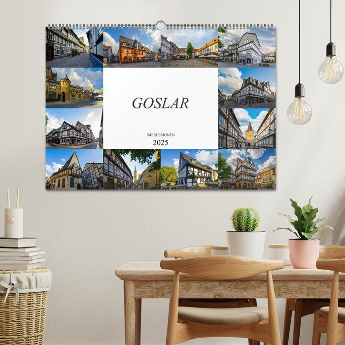 Goslar Impressionen (CALVENDO Wandkalender 2025)