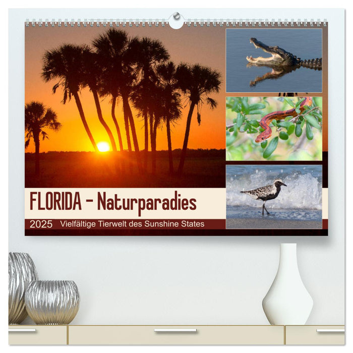 FLORIDA - Naturparadies (CALVENDO Premium Wandkalender 2025)