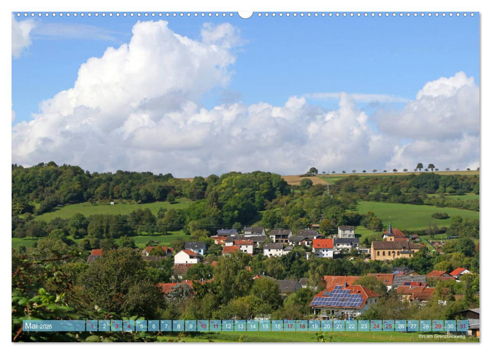 SAARLAND - AUSSICHTSREICH (CALVENDO Premium Wandkalender 2025)