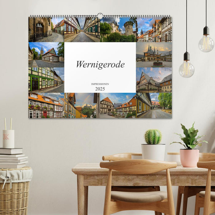 Wernigerode Impressionen (CALVENDO Wandkalender 2025)