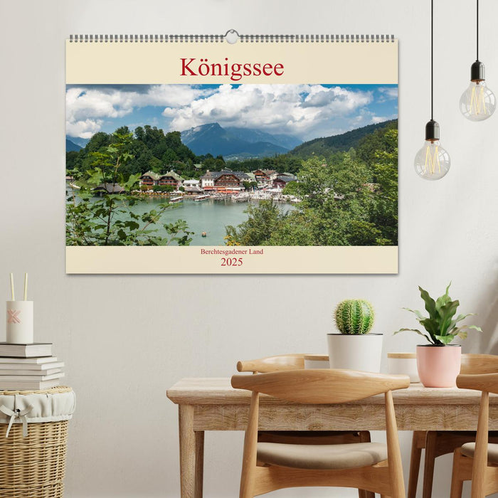 Königssee - Berchtesgadener Land (CALVENDO Wandkalender 2025)