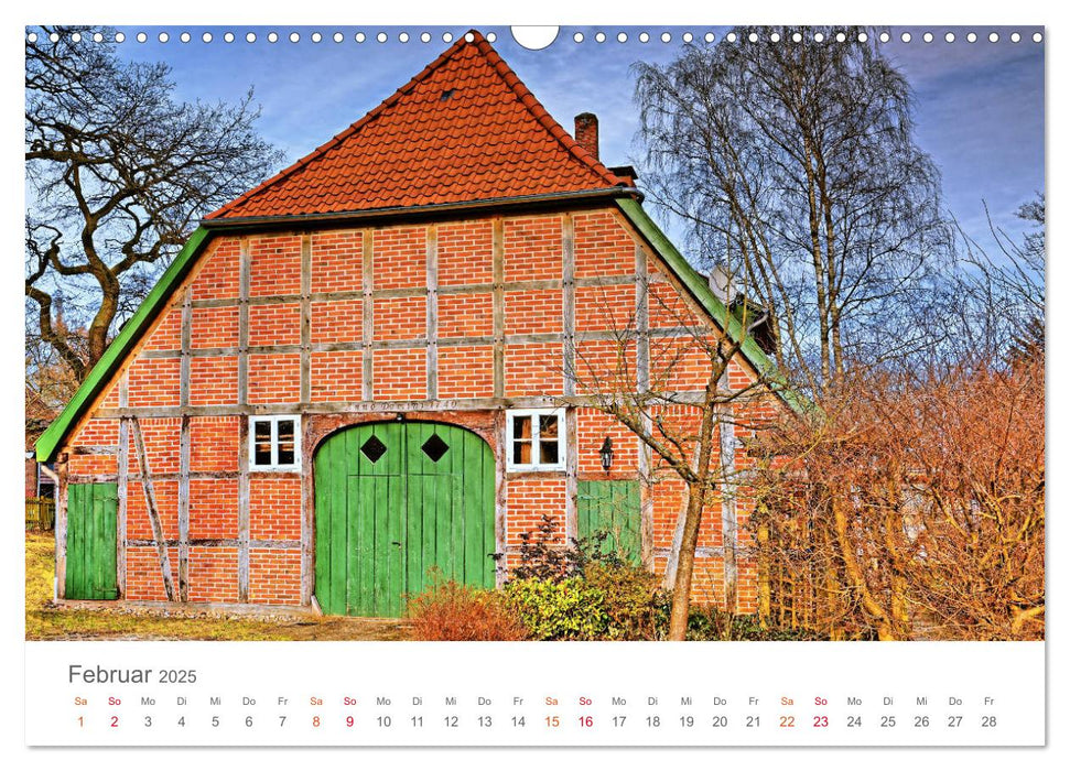 Unterwegs im Heidekreis (CALVENDO Wandkalender 2025)