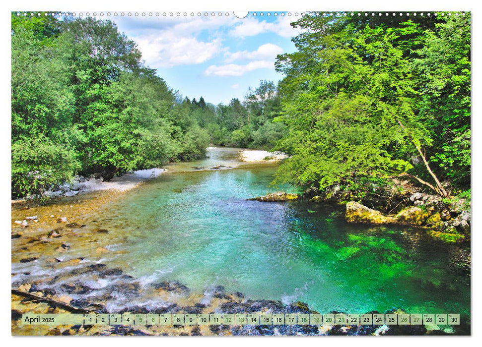 Slowenien - Impressionen eines Naturjuwels (CALVENDO Premium Wandkalender 2025)