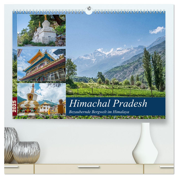 Himachal Pradesh - Bezaubernde Bergwelt im Himalaya (CALVENDO Premium Wandkalender 2025)