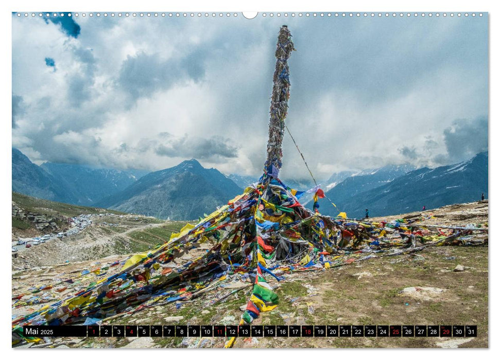 Himachal Pradesh - Bezaubernde Bergwelt im Himalaya (CALVENDO Premium Wandkalender 2025)