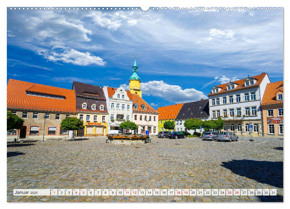 Pulsnitz Impressionen (CALVENDO Premium Wandkalender 2025)