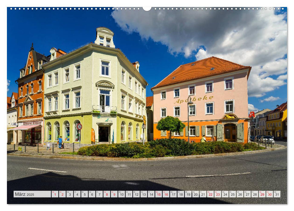 Pulsnitz Impressionen (CALVENDO Premium Wandkalender 2025)